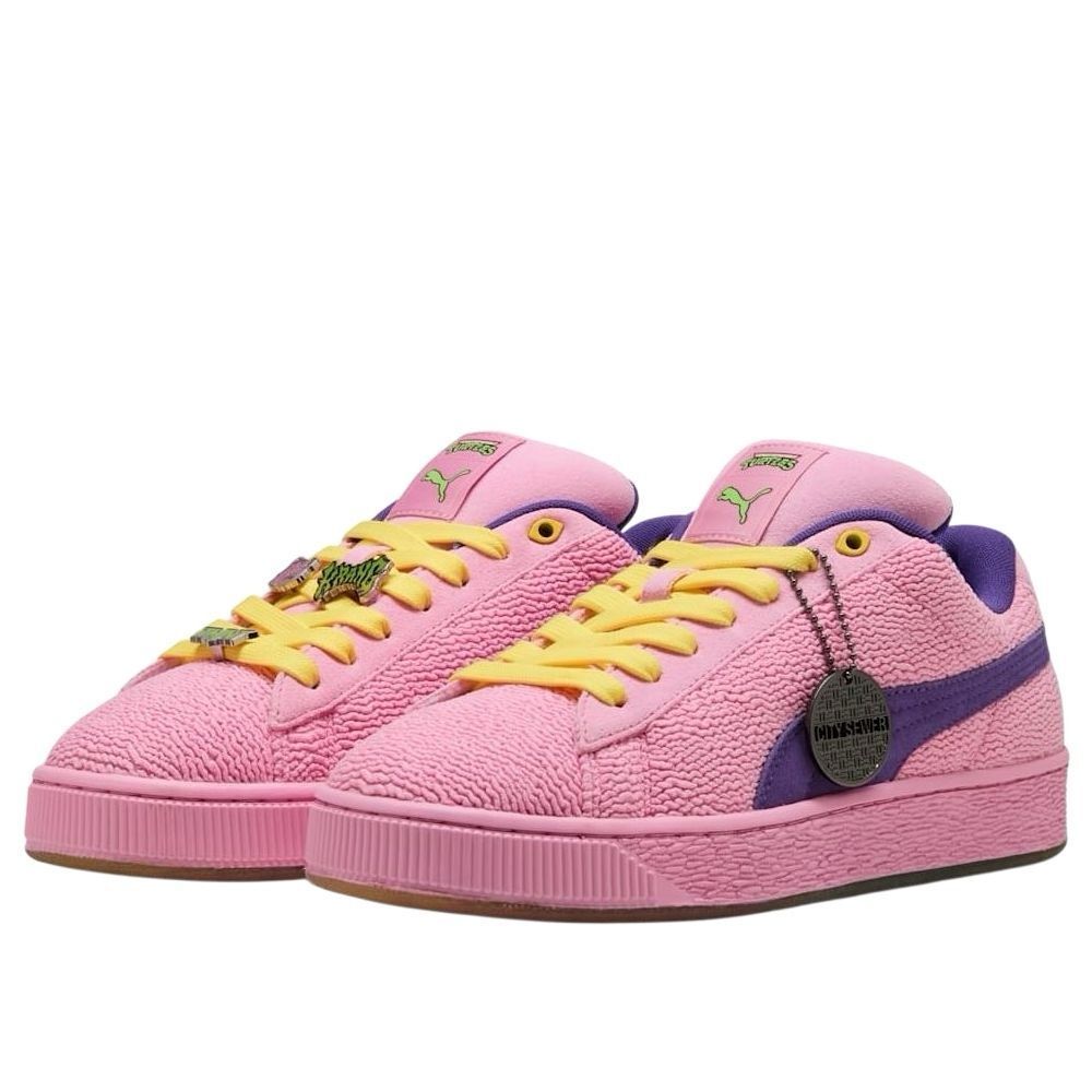 Puma Suede XL Teenage Mutant Ninja Turtles sneakers mauved out team violet size